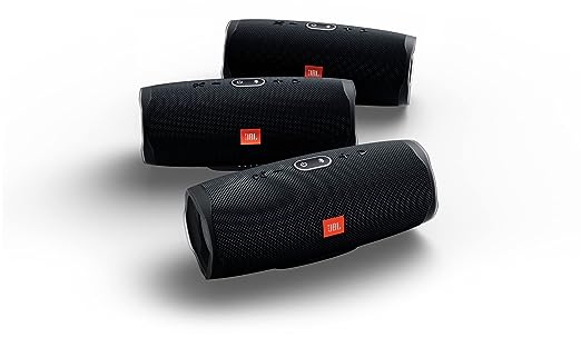 JBL Charge 4 Powerful 30W IPX7 Waterproof Portable Bluetooth Speaker with 20 Hours Playtime & Built-in 7500 mAh Powerbank(Black) JBL Charge 4 Powerful 30W IPX7 Waterproof Portable Bluetooth Speaker with 20 Hours Playtime & Built-in 7500 mAh Powerbank(Black)
